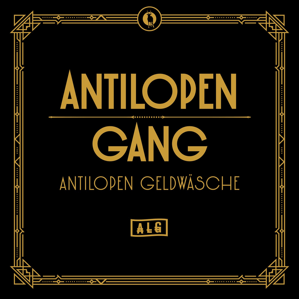 Album cover art for "Antilopen Geldwäsche" by Antilopen Gang