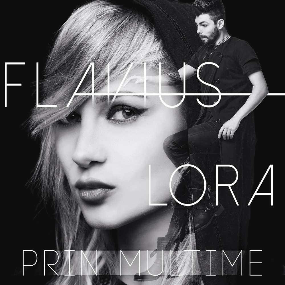 Album cover art for "Prin mulțime" by Cally Roda & LORA