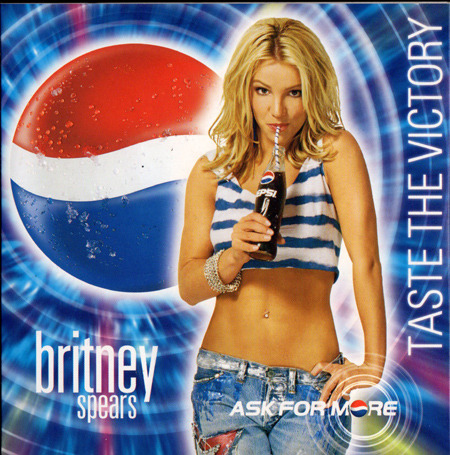 Album cover art for "Right Now (Taste The Victory)" by Britney Spears