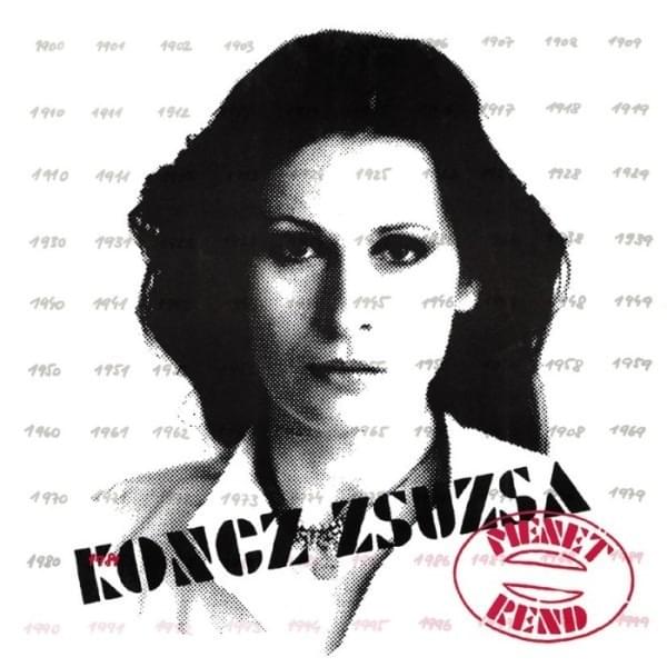 Album cover art for "Különvonatok" by Koncz Zsuzsa