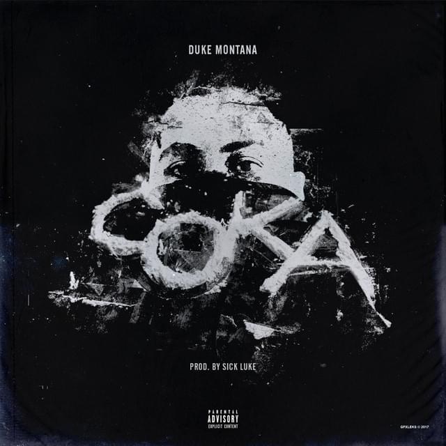 Album cover art for "Coka" by Duke Montana