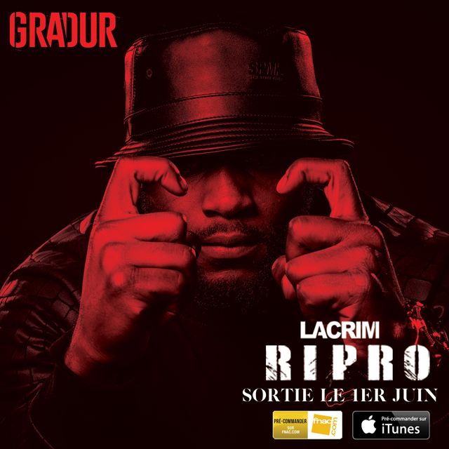 Album cover art for "Voyous" by Lacrim & Gradur