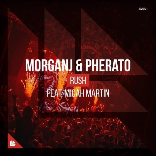 Album cover art for "Rush" by MorganJ & Pherato & Micah Martin