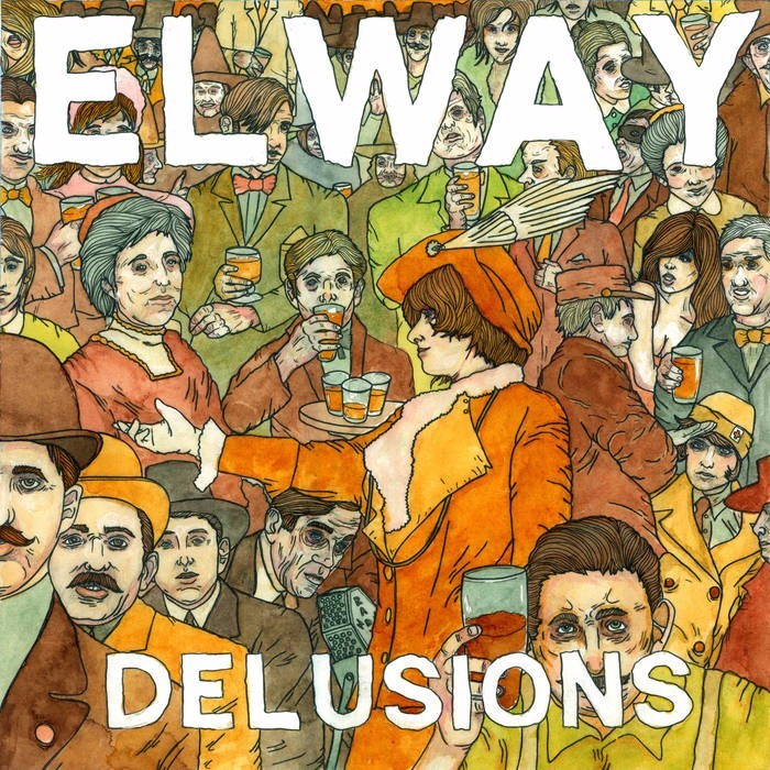 Album cover art for "Whispers In A Shot Glass" by Elway
