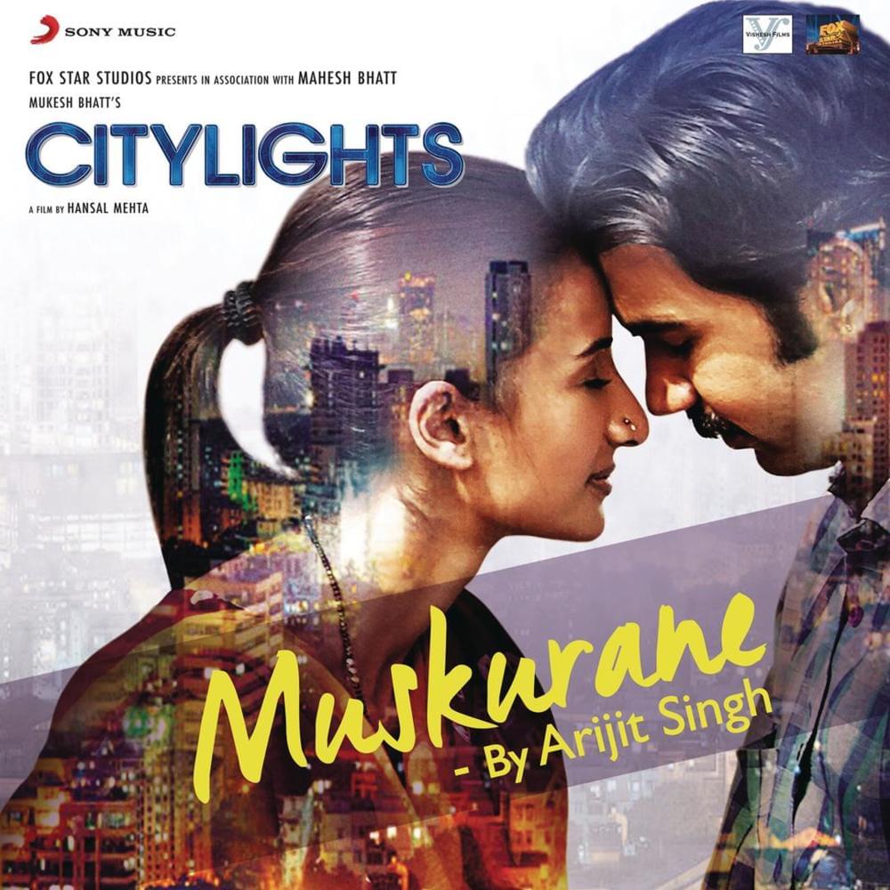 Album cover art for "Muskurane" by Arijit Singh