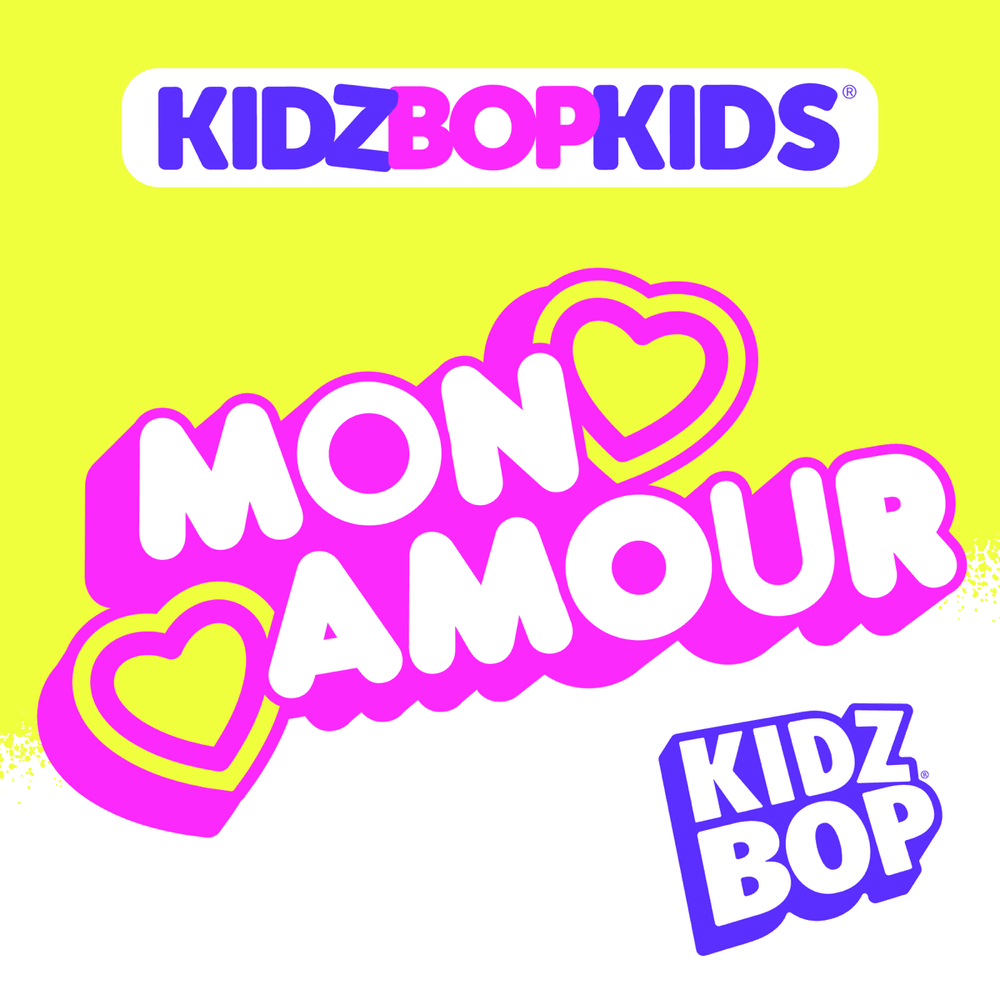 Album cover art for "Mon Amour" by KIDZ BOP Kids