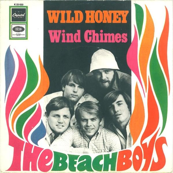 Album cover art for "Wild Honey" by The Beach Boys