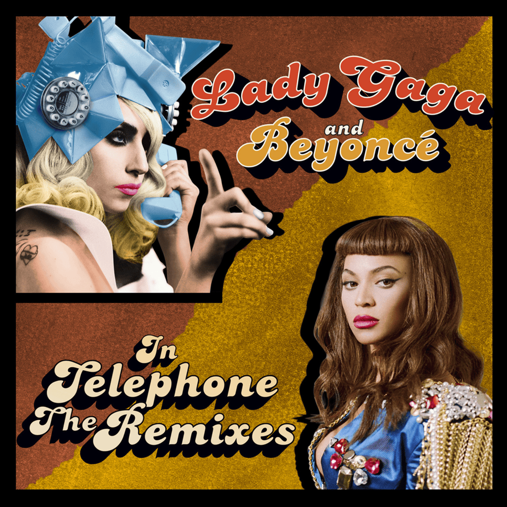 Album cover art for "Telephone (Passion Pit Remix)" by Lady Gaga & Beyoncé