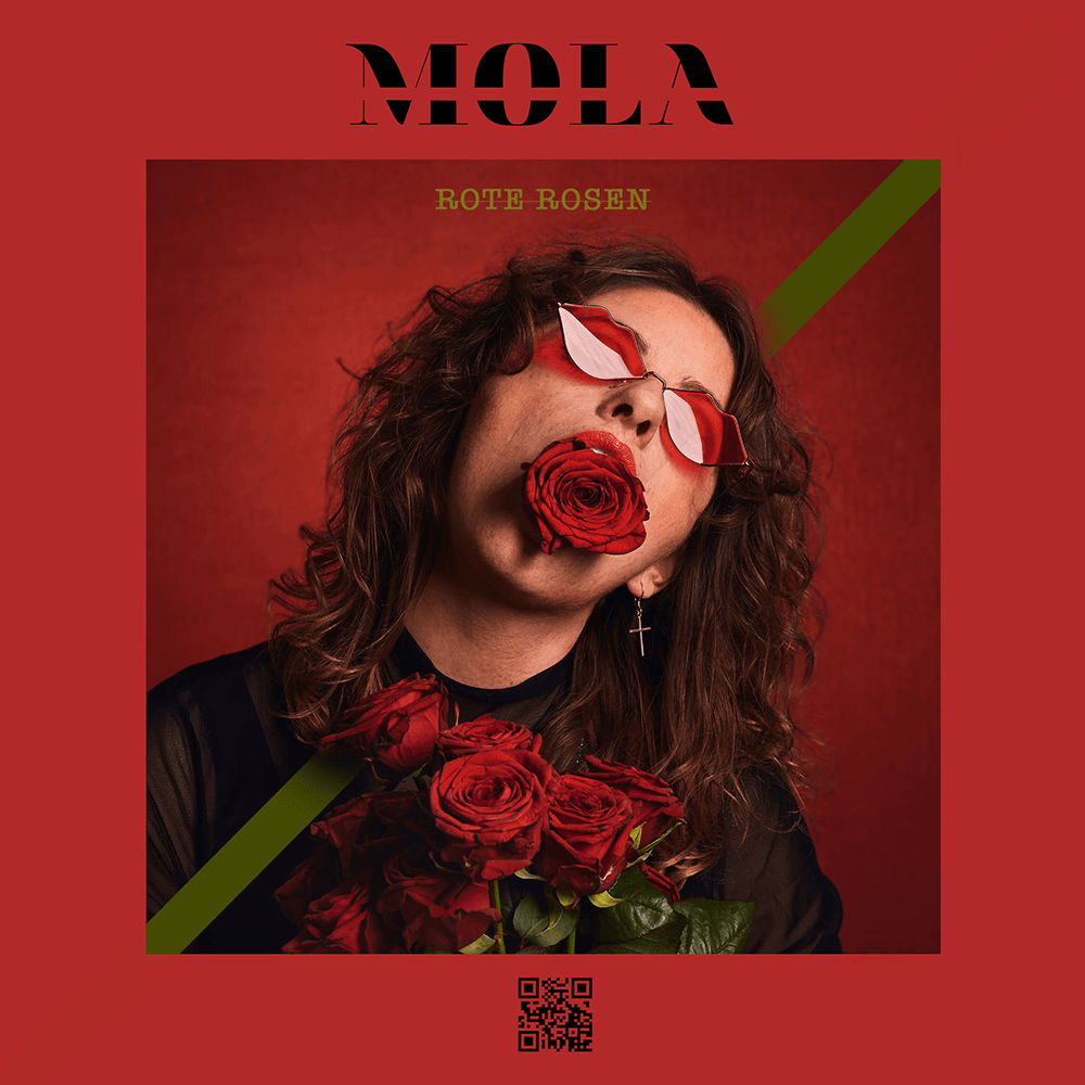 Album cover art for "Rote Rosen" by MOLA
