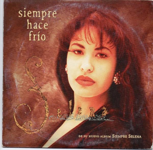 Album cover art for "Siempre Hace Frío" by Selena