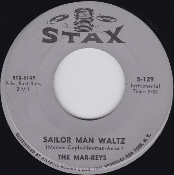 Album cover art for "Sailor Man Waltz" by The Mar-Keys