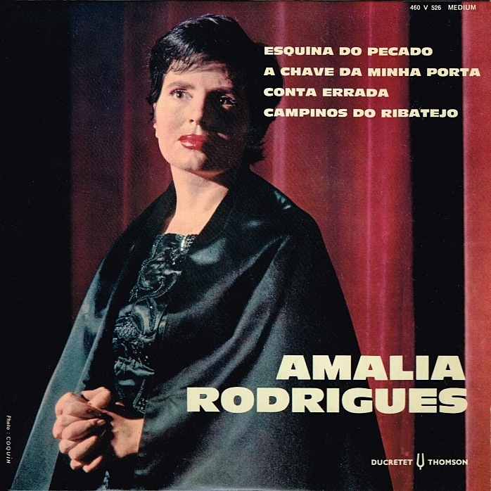 Album cover art for "Conta errada" by Amália Rodrigues