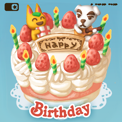 Album cover art for "きみのたんじょうび (K.K. Birthday)" by K.K. Slider