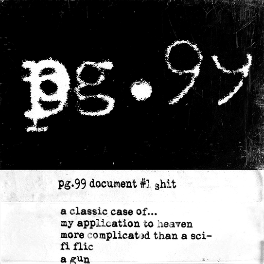 Album cover art for "More Complicated Than A Sci-Fi Flick" by Pg.99