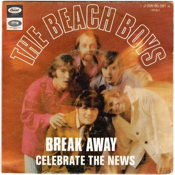 Album cover art for "Break Away" by The Beach Boys