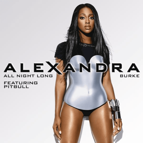 Album cover art for "All Night Long (Remix)" by Alexandra Burke & Pitbull