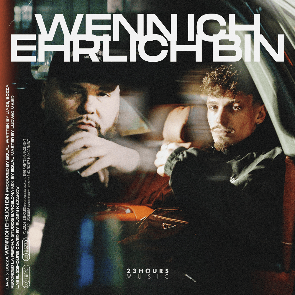Album cover art for "Wenn Ich Ehrlich Bin" by Liaze