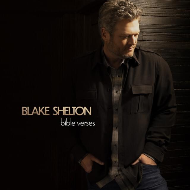 Album cover art for "Bible Verses" by Blake Shelton