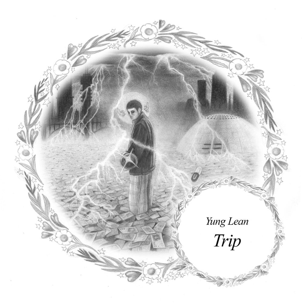 Album cover art for "Trip" by Yung Lean