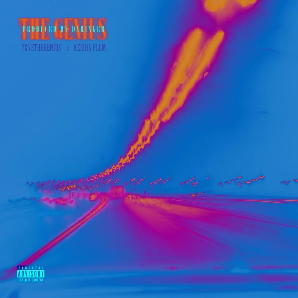 Album cover art for "The Genius" by 7xvethegenius