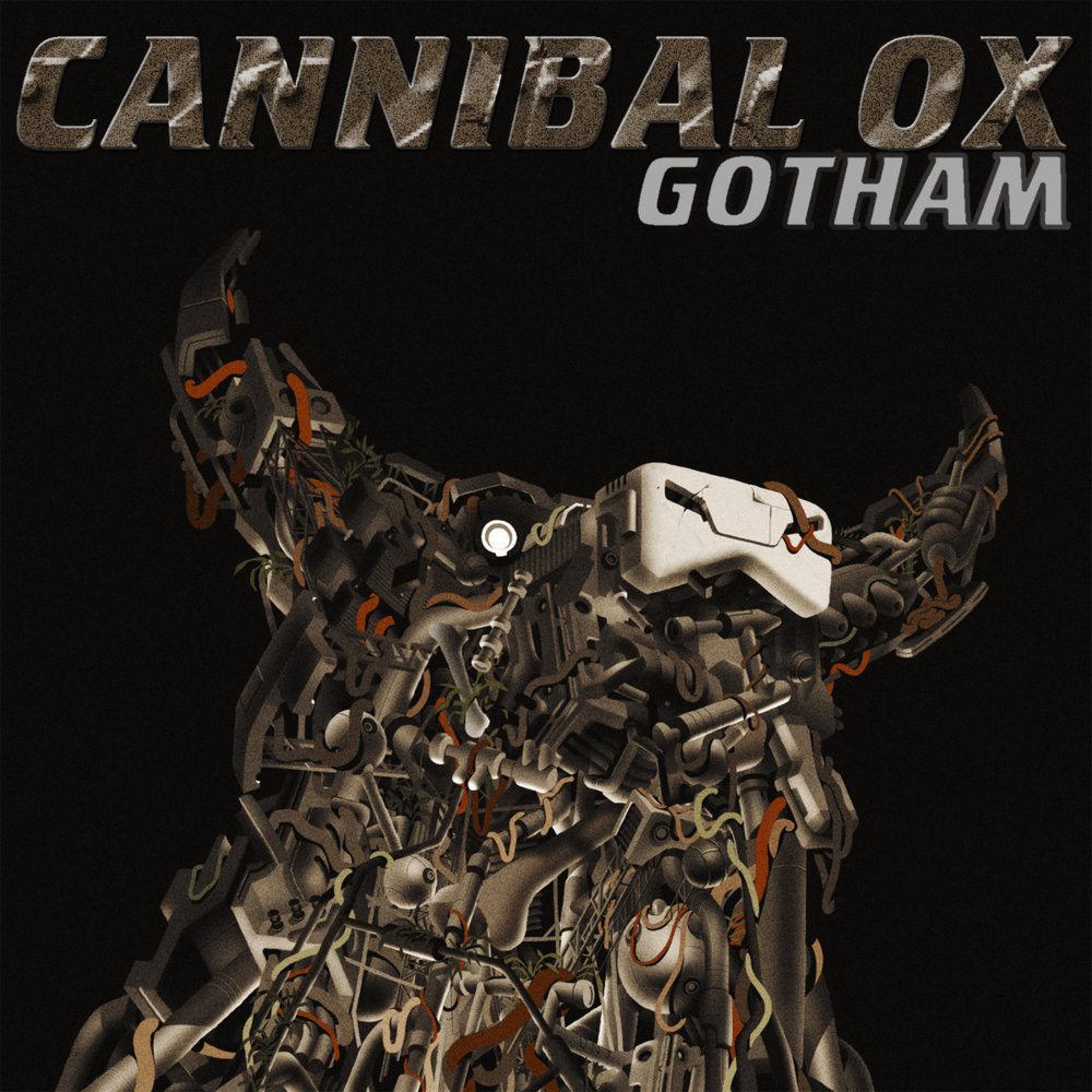 Album cover art for "Gases in Hell (Inhale)" by Cannibal Ox