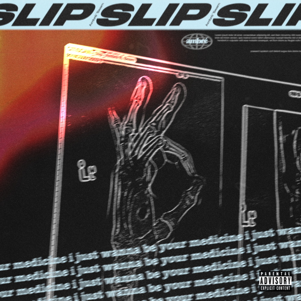 Album cover art for "Slip" by Ambré & BEAM