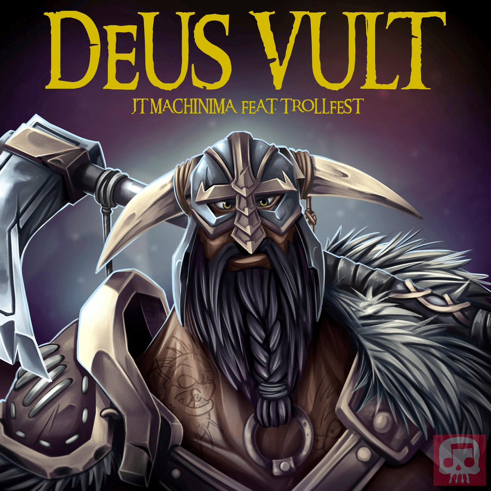 Album cover art for "Deus Vult" by JT Music & TrollfesT