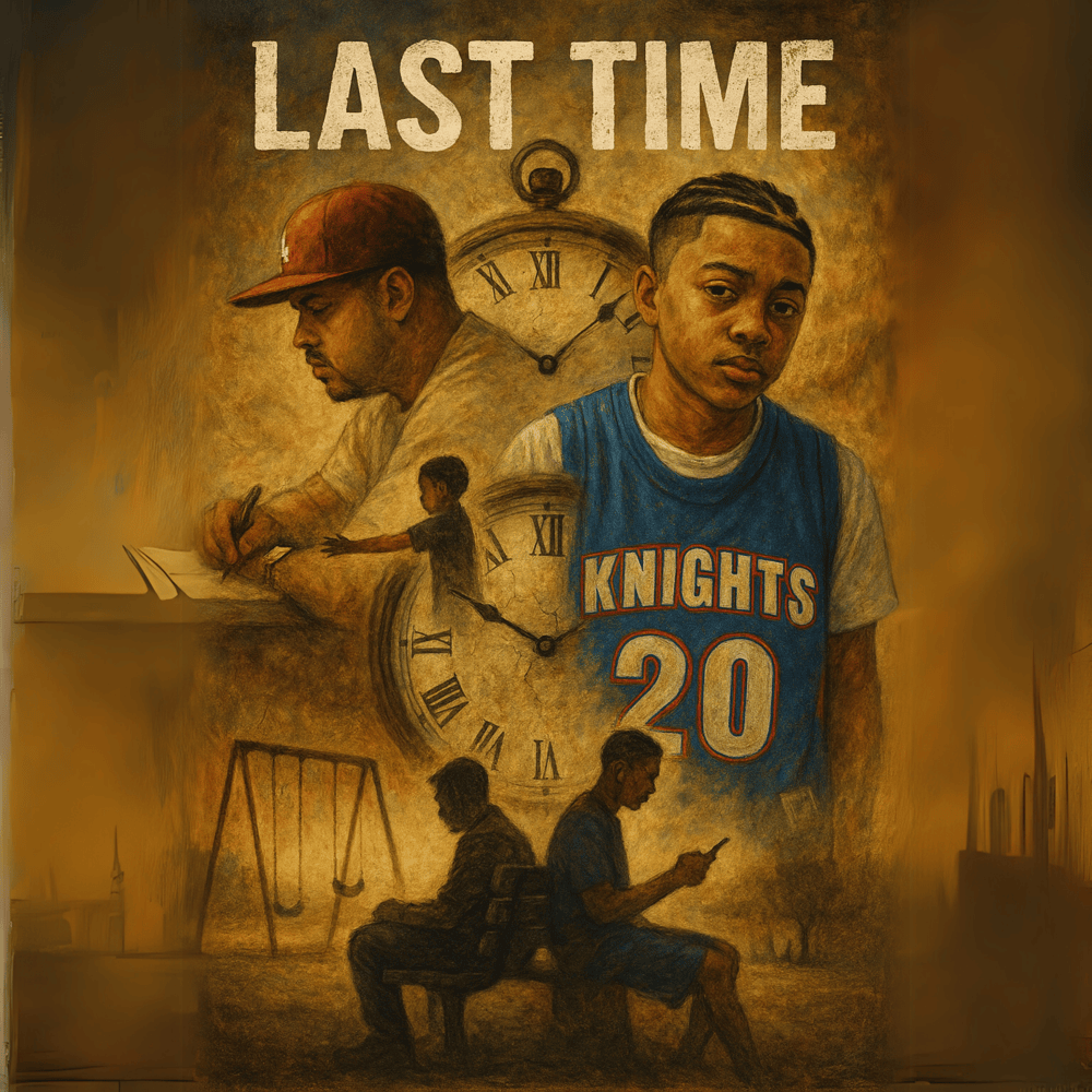 Album cover art for "Last Time" by Bizzle & Lil Biz