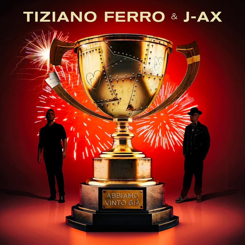 Album cover art for "Abbiamo Vinto Gi�" by Tiziano Ferro & J-Ax