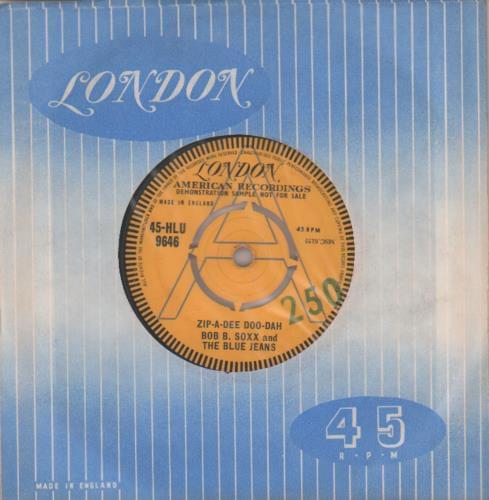 Zip-A-Dee-Doo-Dah by Bob B. Soxx & The Blue Jeans