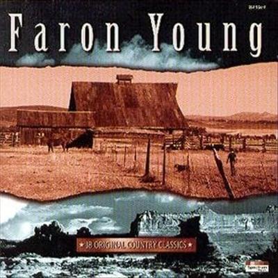 Album cover art for "Little Green Apples" by Faron Young