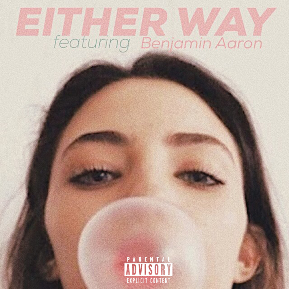 Album cover art for "Either Way" by Jutes & Benjamin Aaron