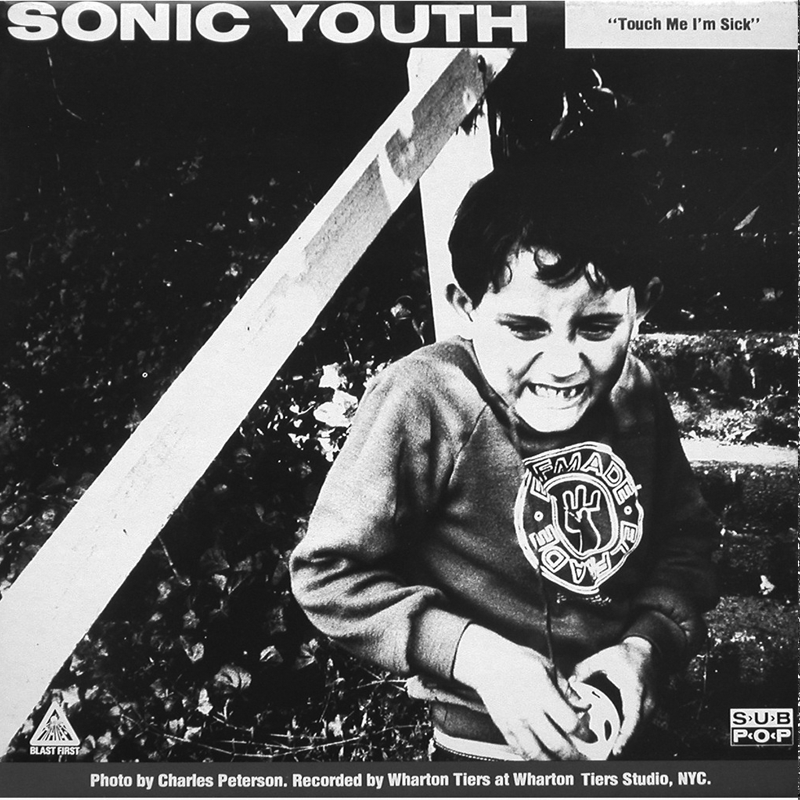 Album cover art for "Touch Me I’m Sick" by Sonic Youth