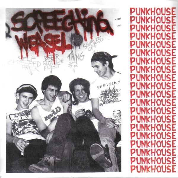 Album cover art for "Punkhouse" by Screeching Weasel