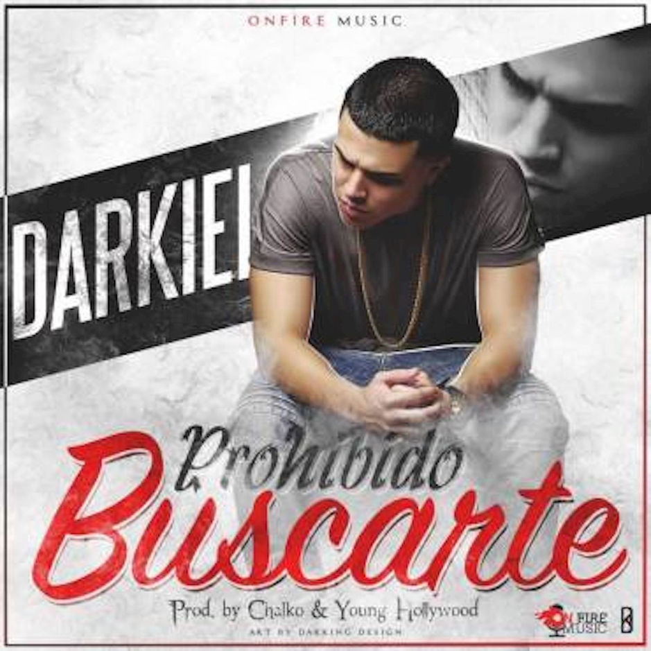 Album cover art for "Prohibido Buscarte" by Darkiel