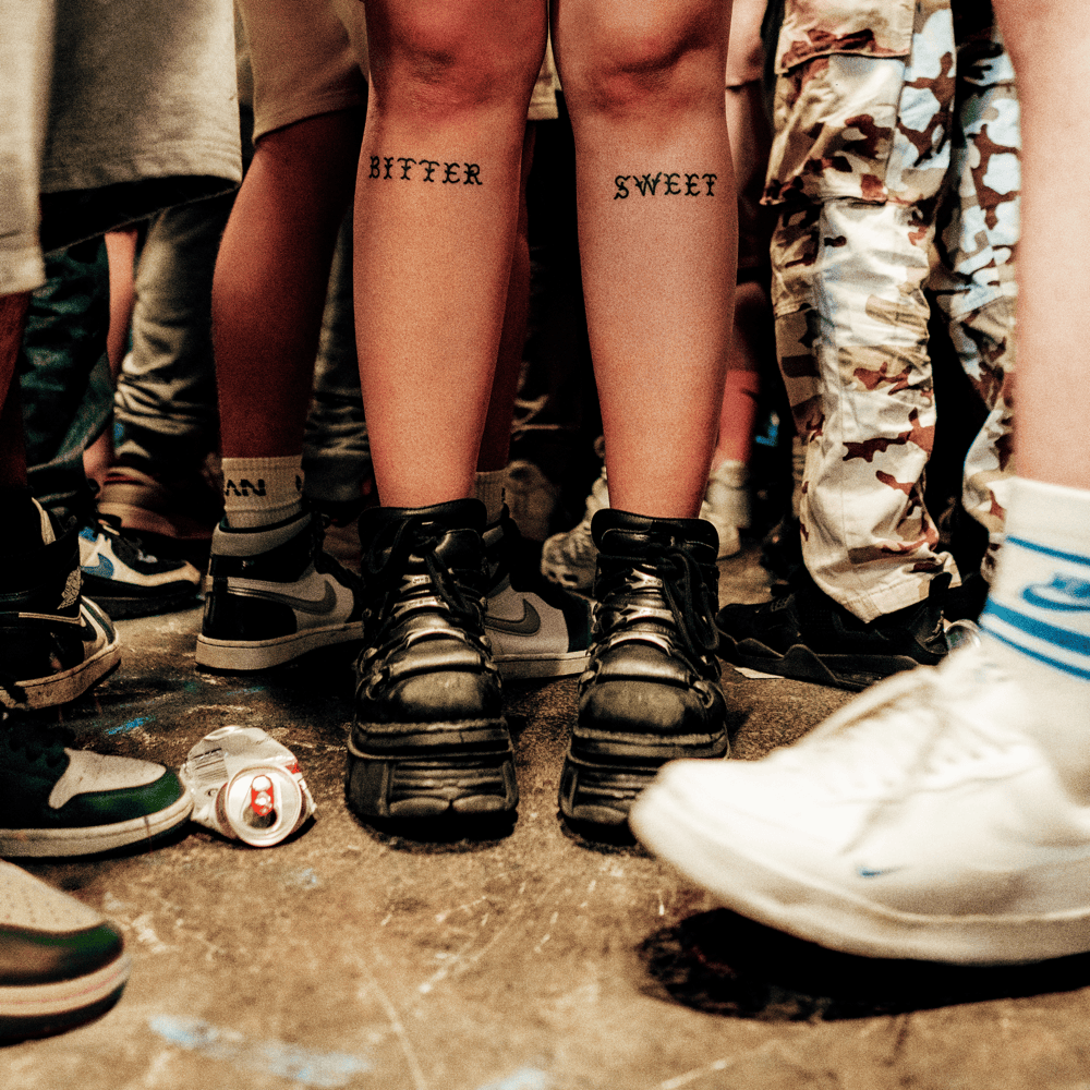 Album cover art for "Bittersweet Goodbye" by Issey Cross