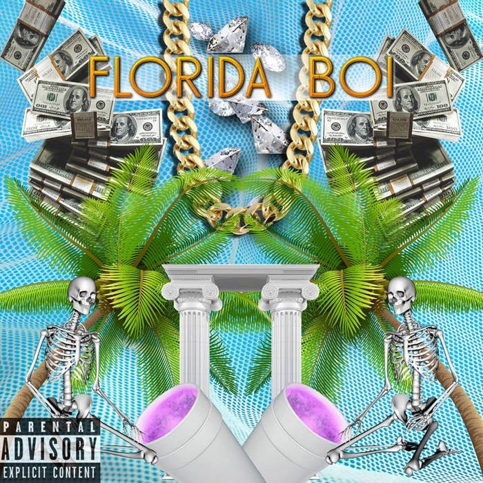 Album cover art for "Lil B My Grandad" by KirbLaGoop