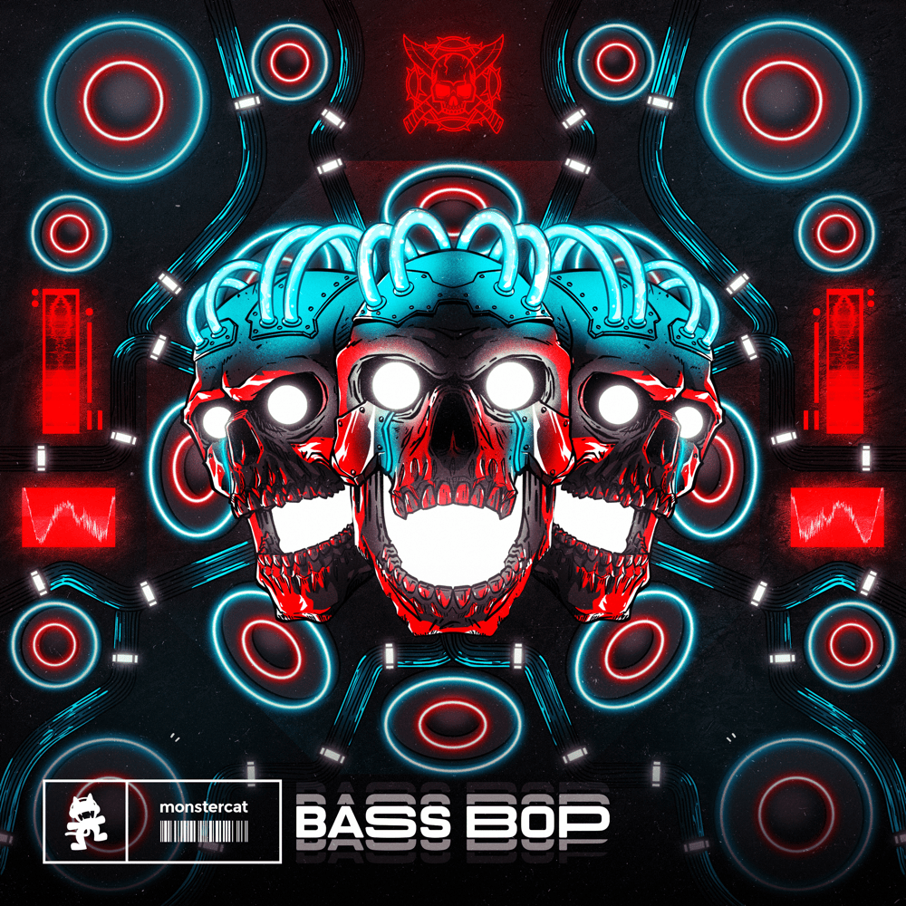 Album cover art for "Bass Bop" by Riot Ten