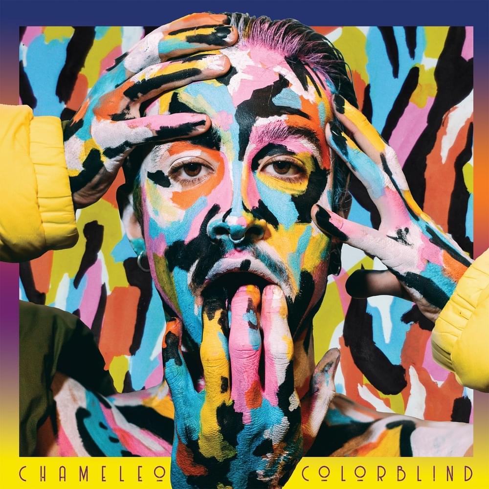 Album cover art for "Color Blind" by CHAMELEO & Sampaio