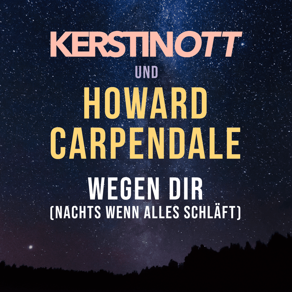 Album cover art for "Wegen Dir (Nachts wenn alles schläft)" by Kerstin Ott