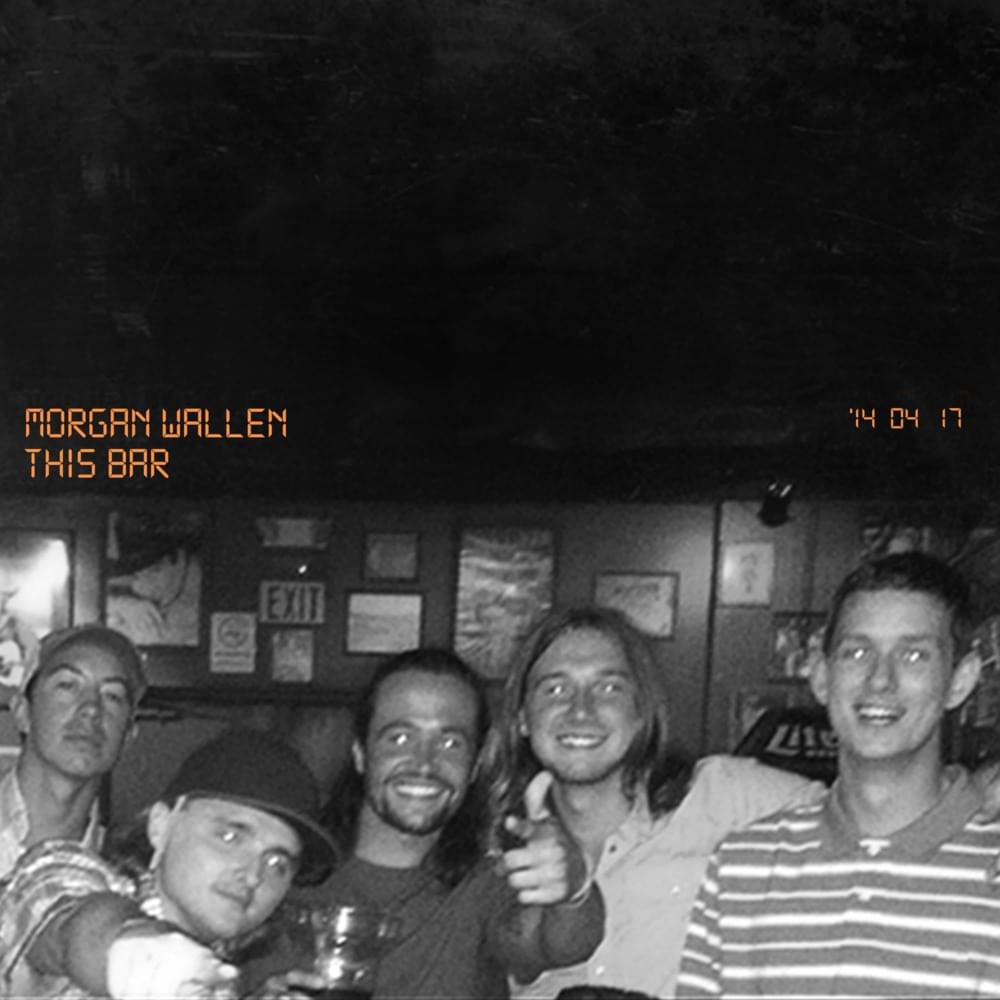 Album cover art for "This Bar" by Morgan Wallen