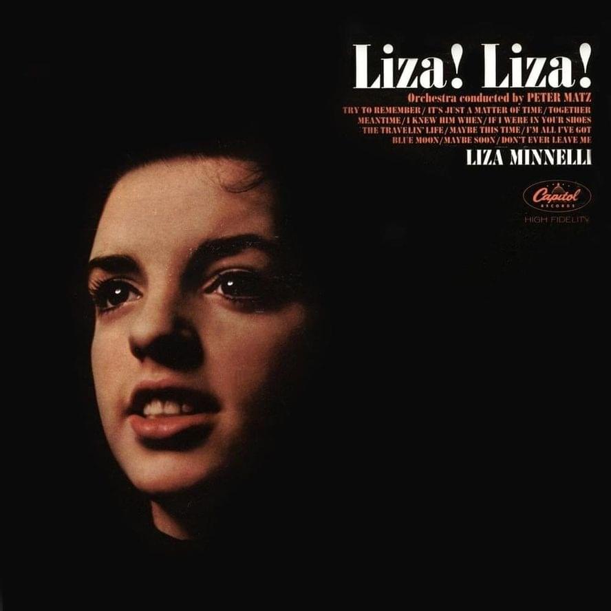 Album cover art for "Maybe Soon" by Liza Minnelli
