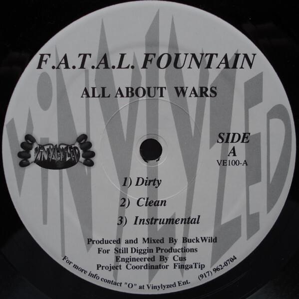 Album cover art for "All About Wars" by Buckwild