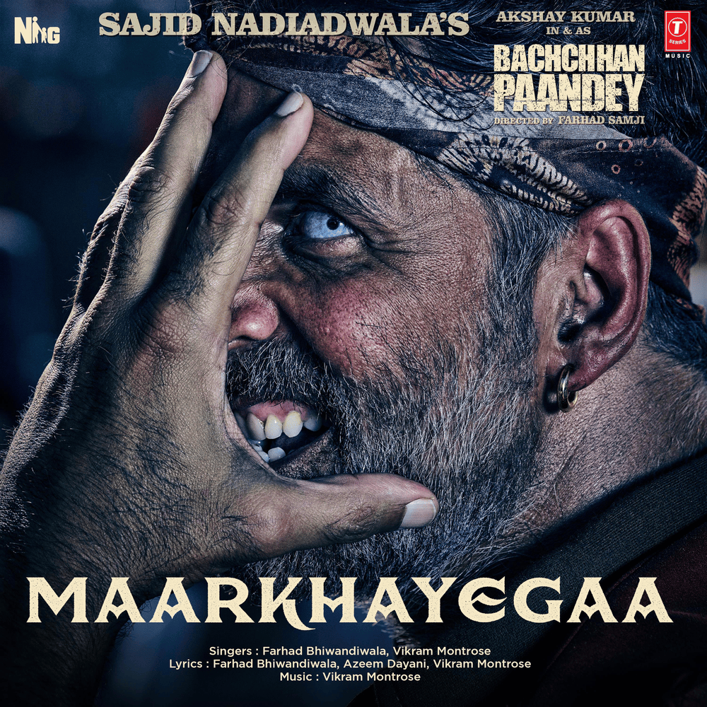 Album cover art for "Maarkhayegaa" by Farhad Bhiwandiwala