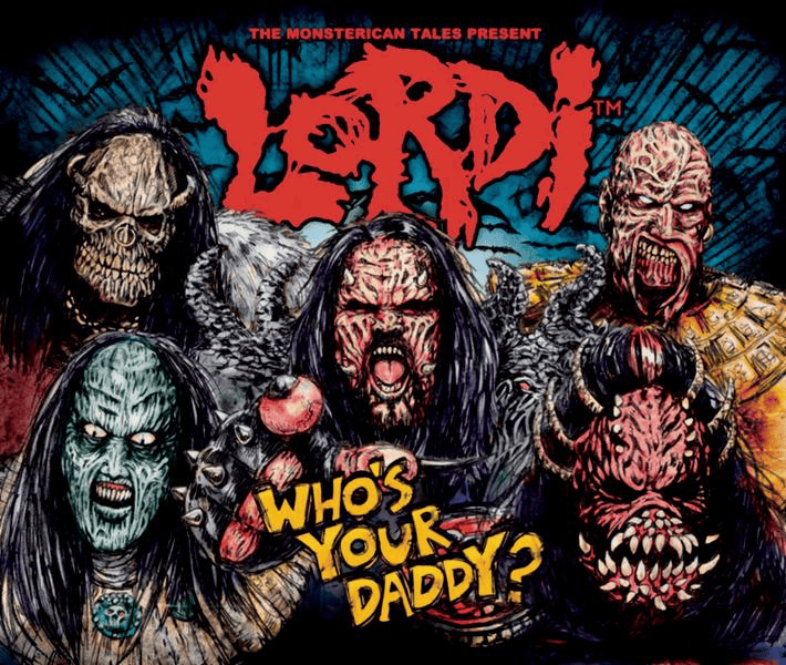 Album cover art for "Who’s Your Daddy?" by Lordi