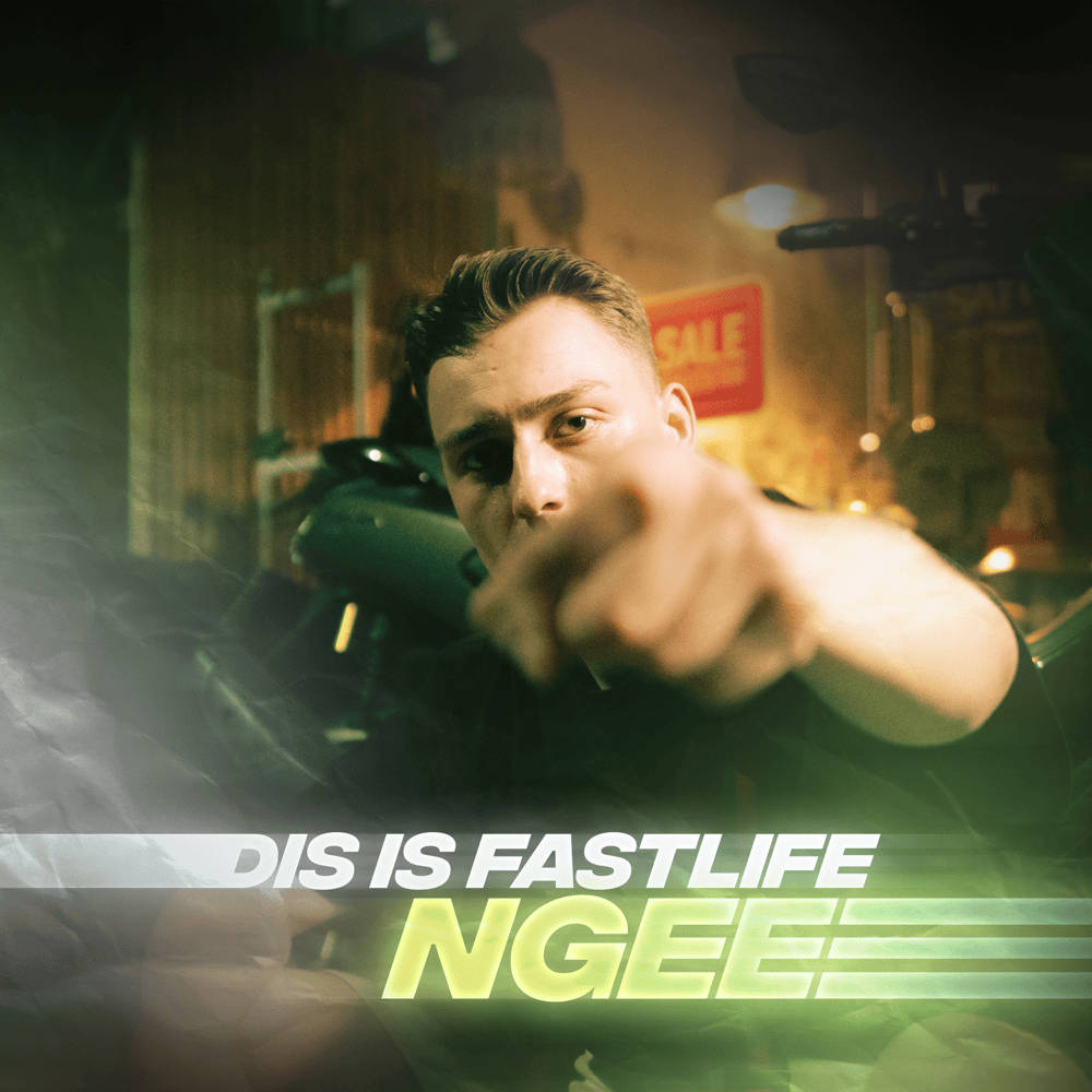 Album cover art for "DIS IS FASTLIFE" by NGEE