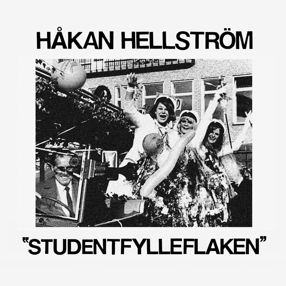 Album cover art for "Studentfylleflaken" by HÄkan Hellström