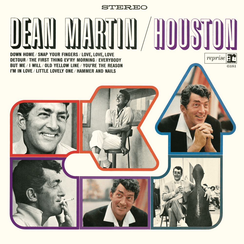Album cover art for "Detour" by Dean Martin