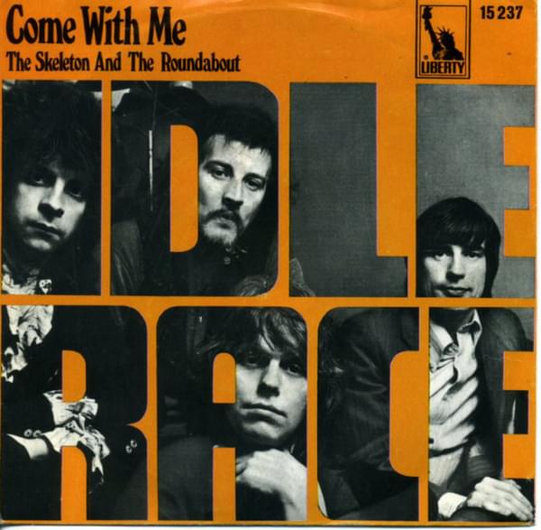 Album cover art for "Come With Me" by The Idle Race