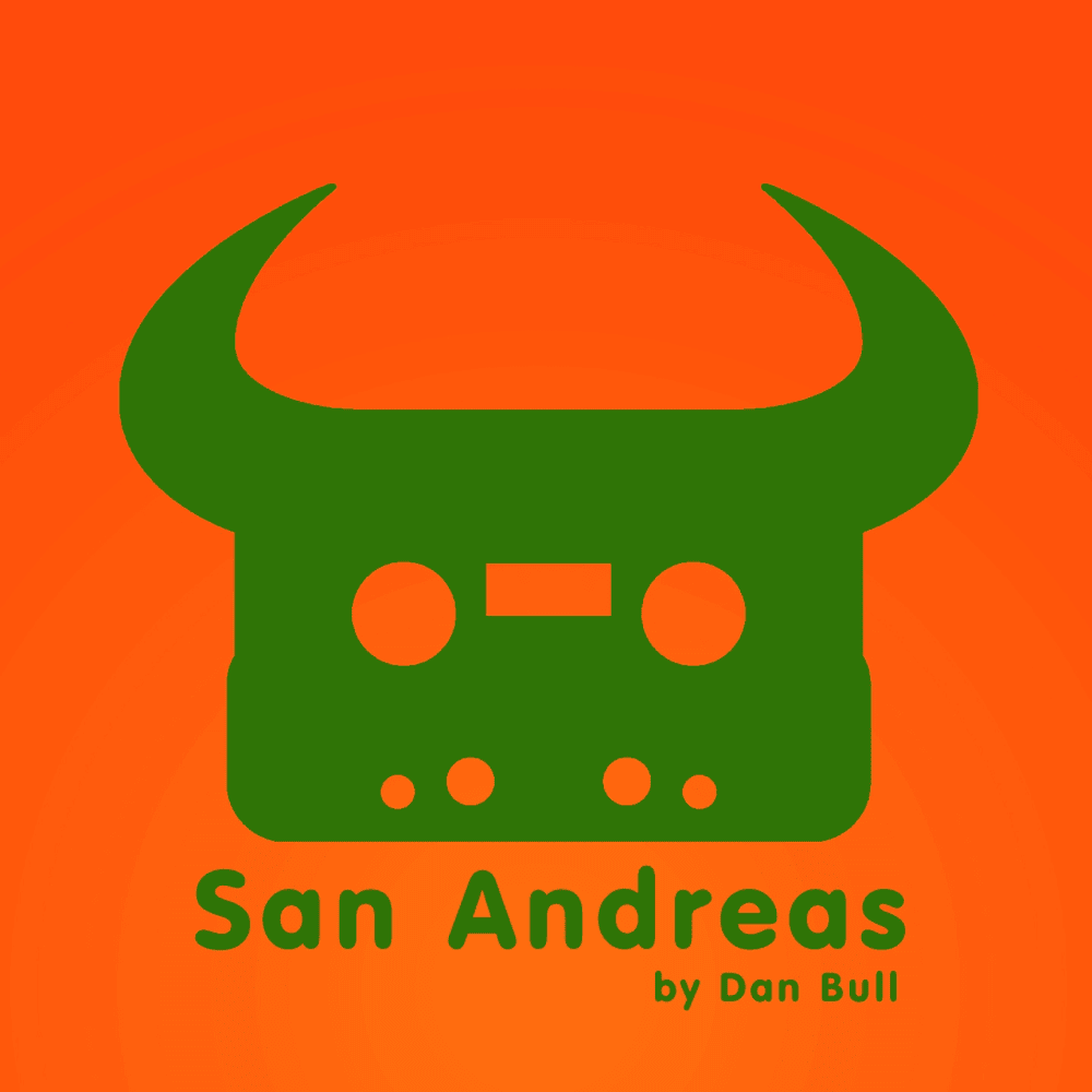 Album cover art for "San Andreas" by Dan Bull